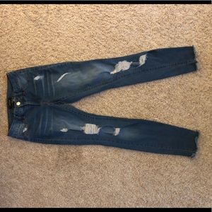 Refuge skinny ankle length jeans